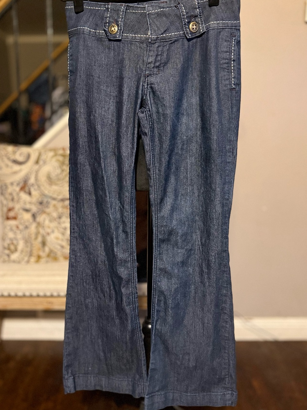 Tyte Jeans Women's Dark Blue Flare Jeans